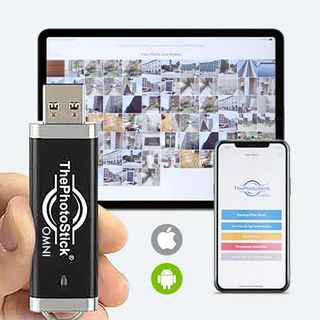 ThePhotoStick Omni with devices