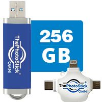 256GB ThePhotoStick Omni