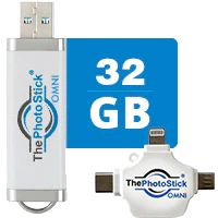 32GB ThePhotoStick Omni