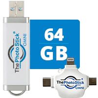 64GB ThePhotoStick Omni